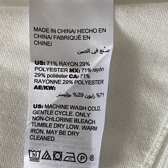 Chico's Open Front Cardigan Cream Long Sleeve Lightweight Size Medium - Picture 4 of 11